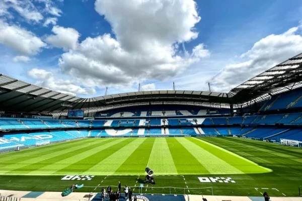 Manchester City football stadium